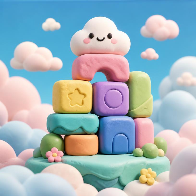 Stacky Sky mobile game artwork
